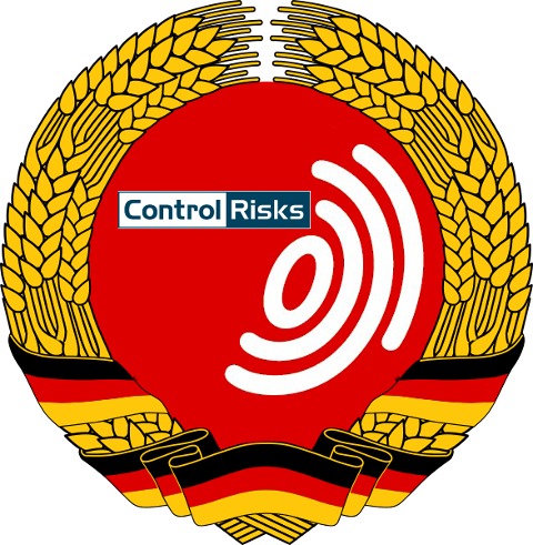 The coat of arms of East Germany