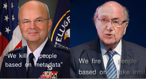 Michael Hayden and Battistelli