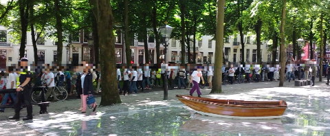 EPO protest in The Hague