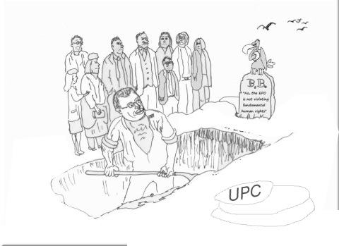 Battistelli digs his own UPC grave