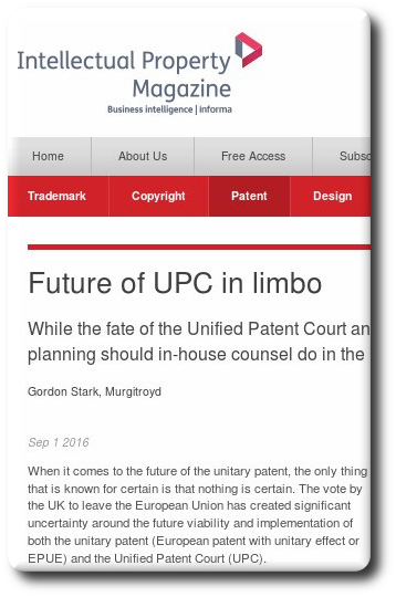 UPC article