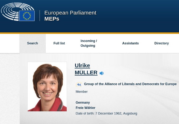 Ulrike Müller (ALDE)