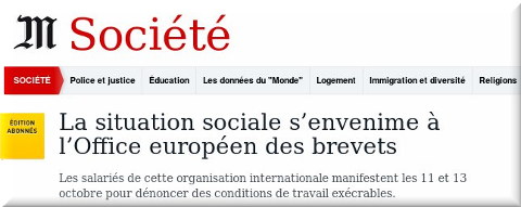 EPO article in French