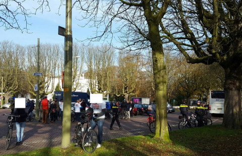 EPO protest at The Hague