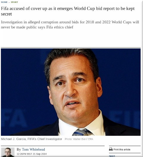 FIFA coverup