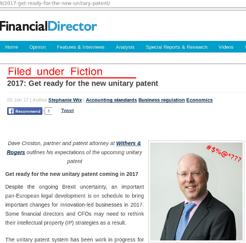 Dave Croston in Financial Director