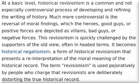 Historical revisionism