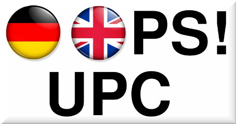 German and English UPC