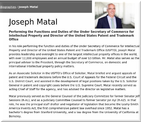 Joseph Matal