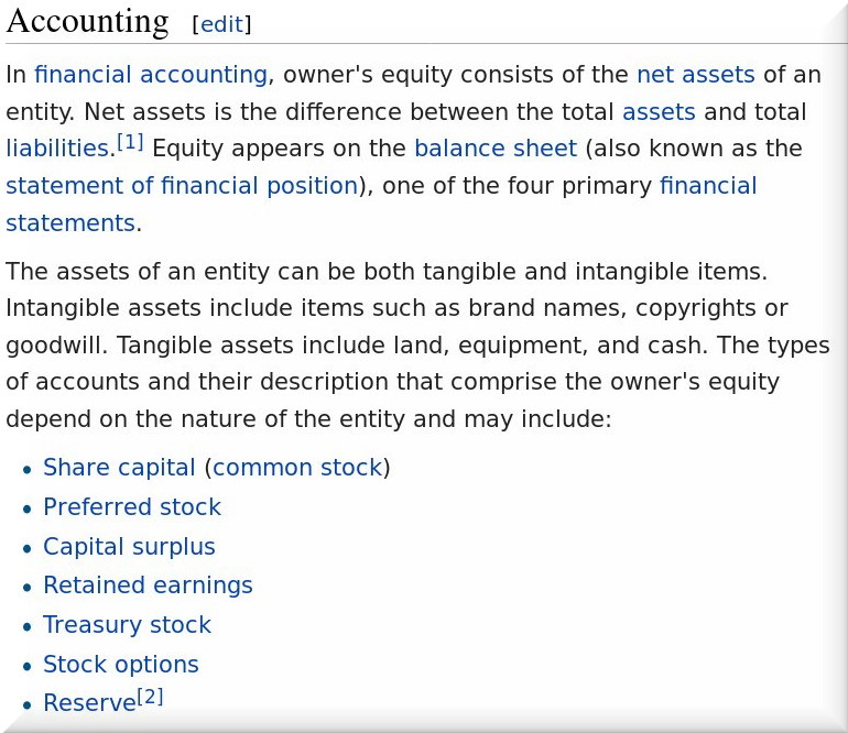 Equity (finance)