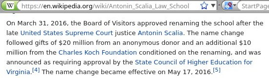 Antonin Scalia Law School