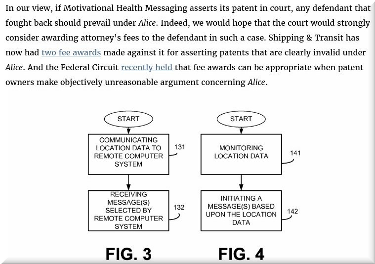 Motivational Health Messaging patent