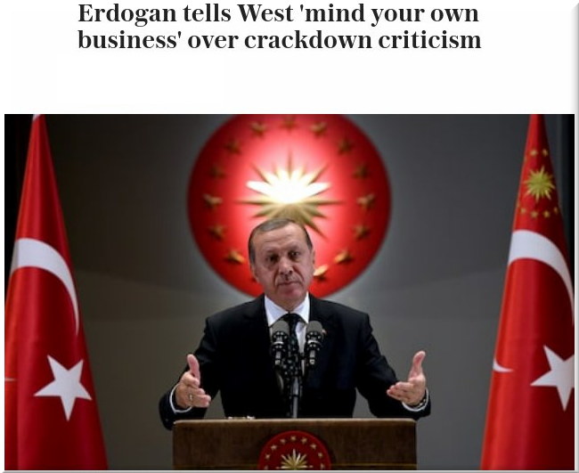 Turkey crackdown