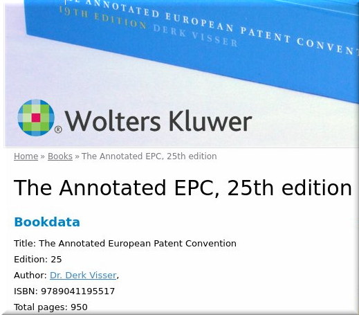 The Annotated European Patent Convention