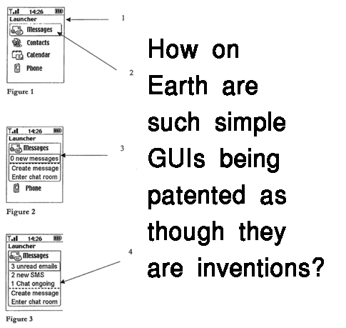 How on Earth are such simple GUIs being patented as though they are inventions?