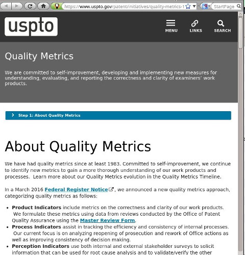 Quality Metrics