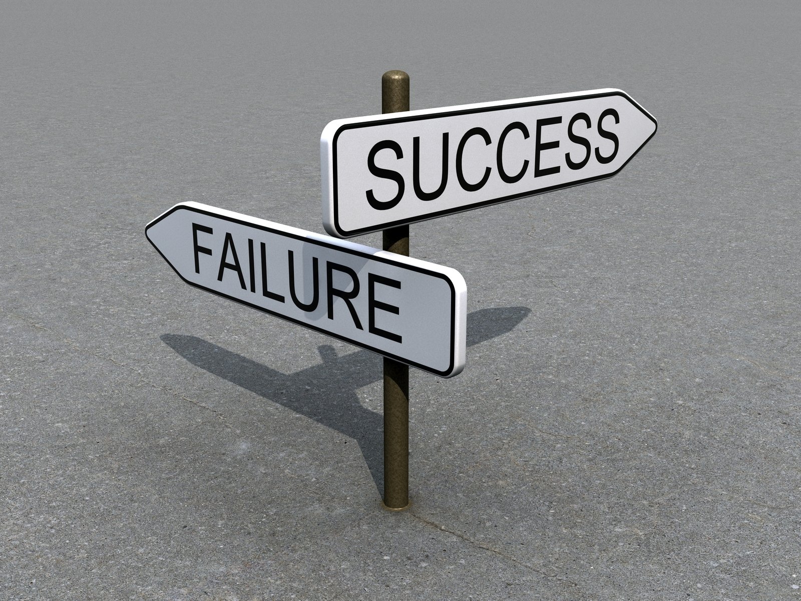 Sign of success and failure