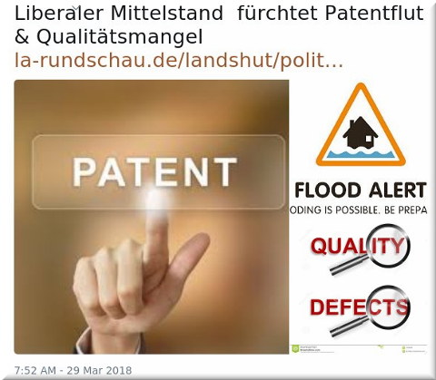 EPO patents criticised