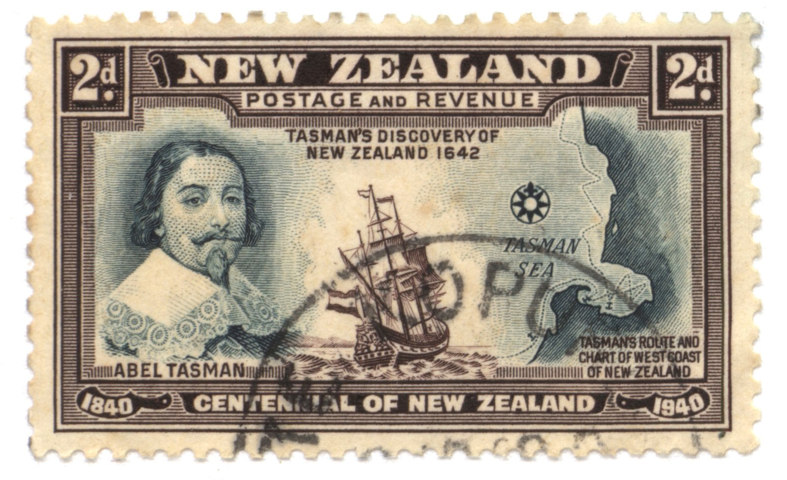 New Zealand postage