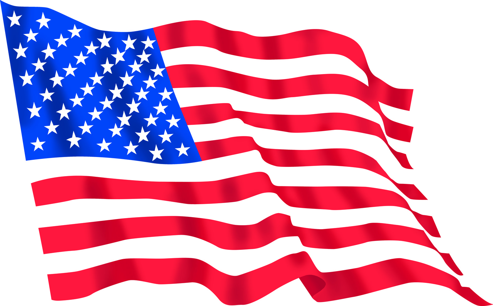 US flag sketch