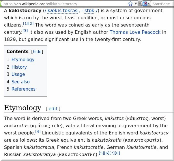 Kakistocracy