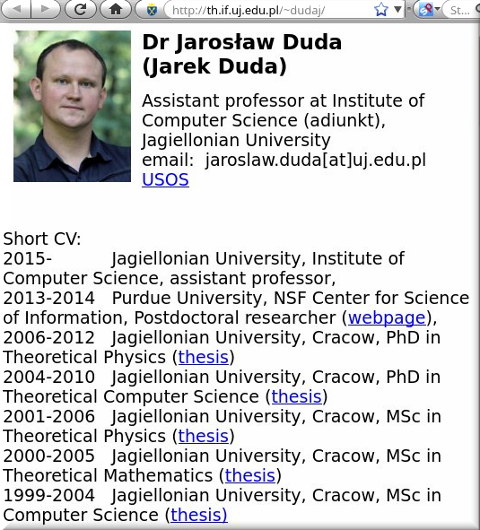 Jarek Duda