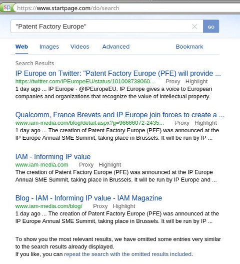 Patent Factory Europe