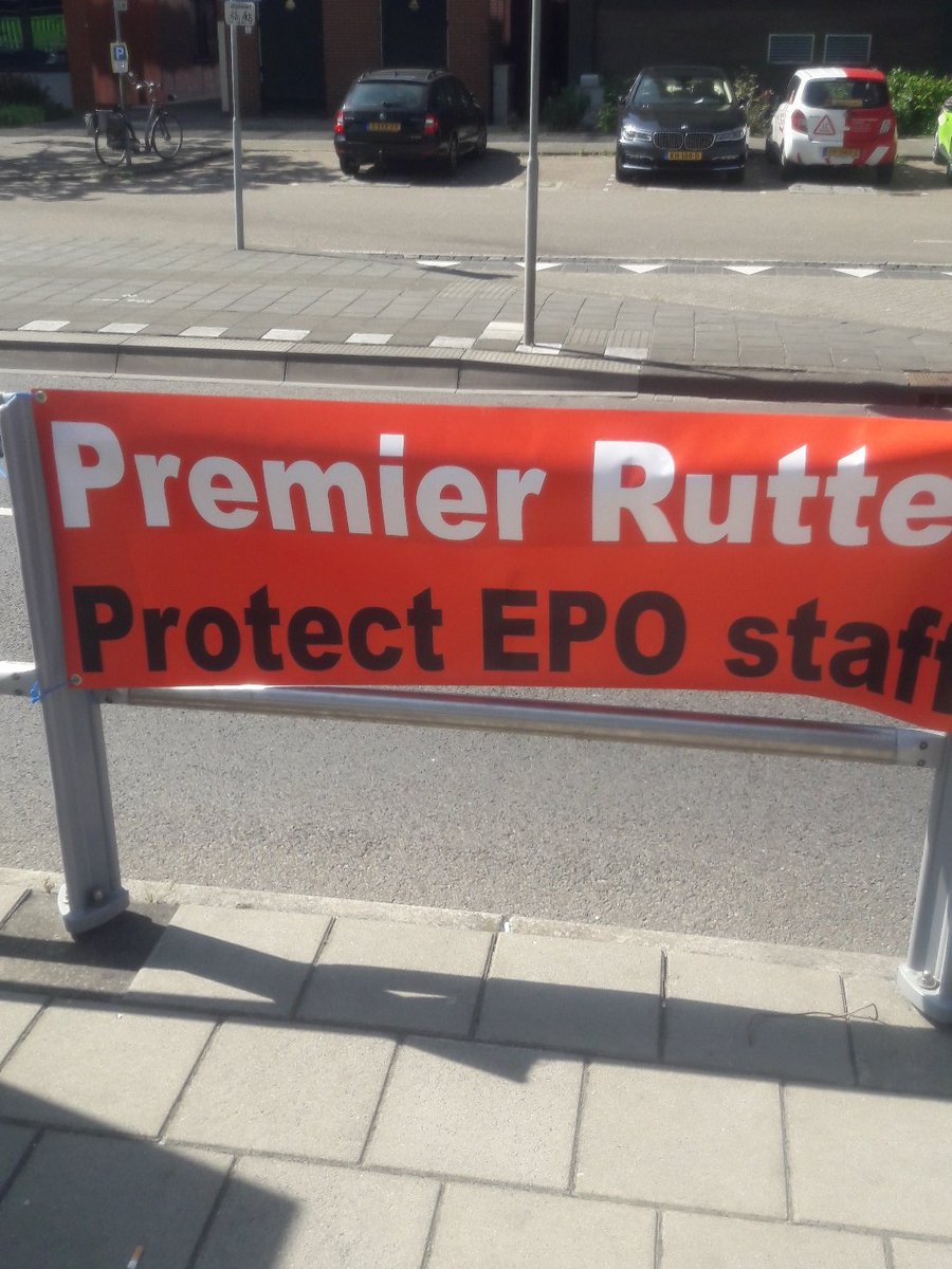 Dutch EPO protest