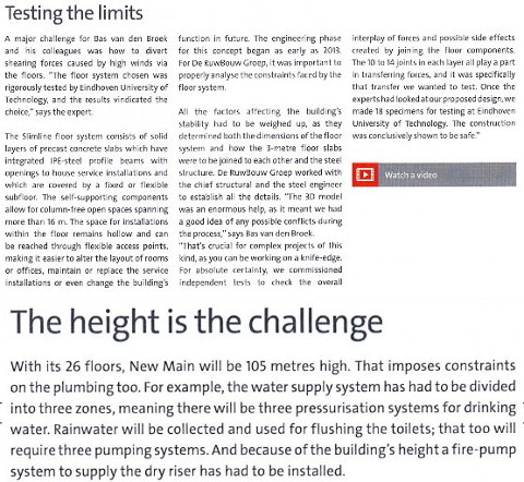 EPO construction specs/challenge