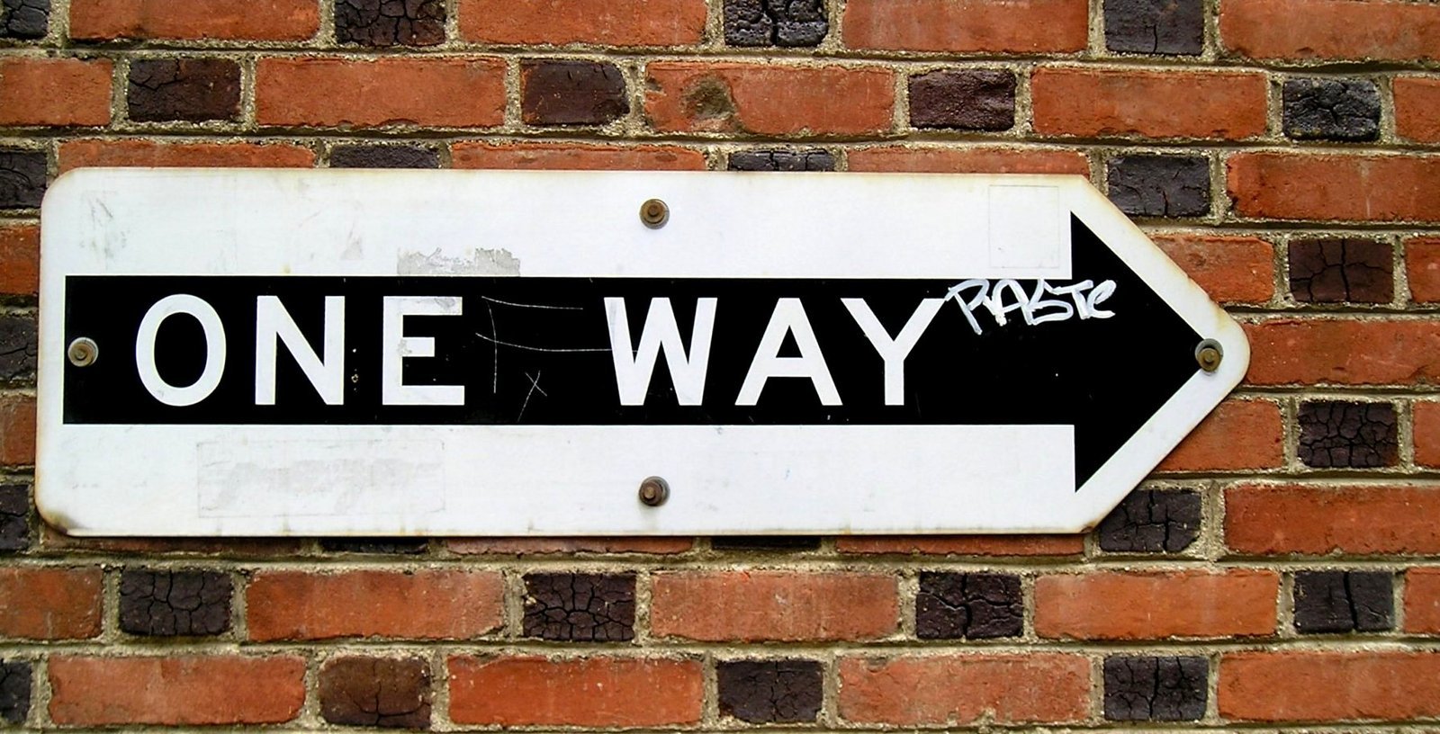 One way