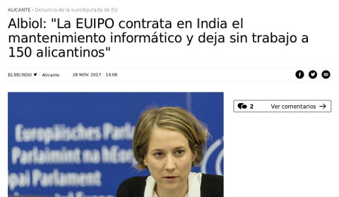 EUIPO outsourcing