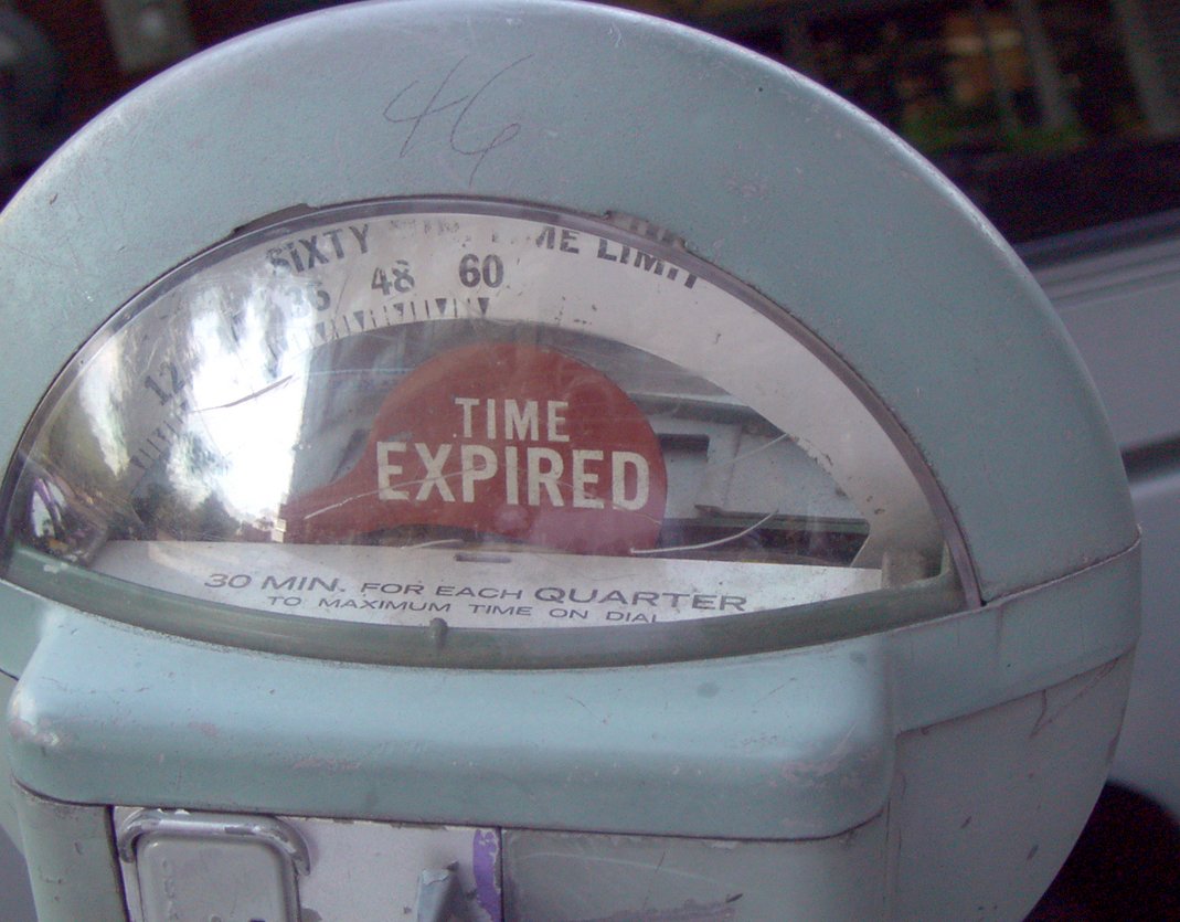 Meter time expired