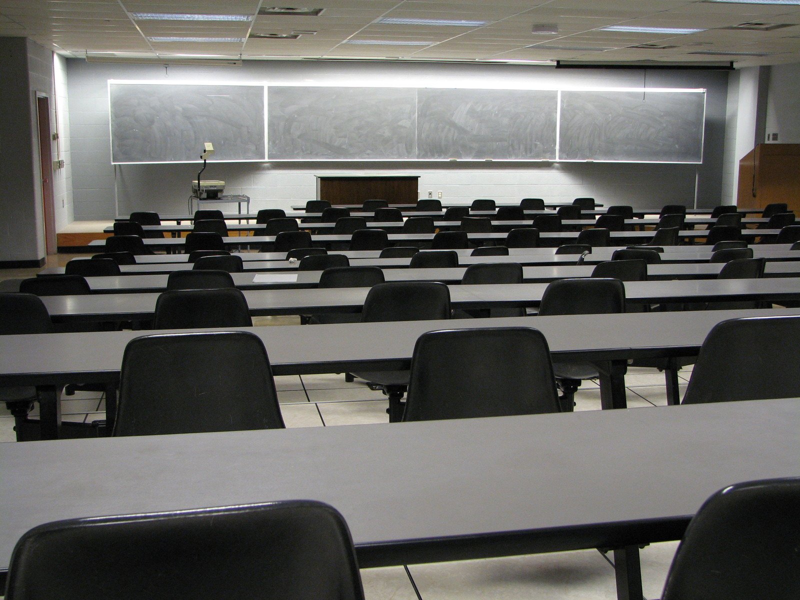 A lecture room
