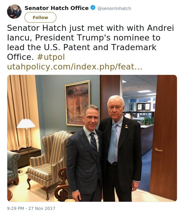 Trump and Hatch