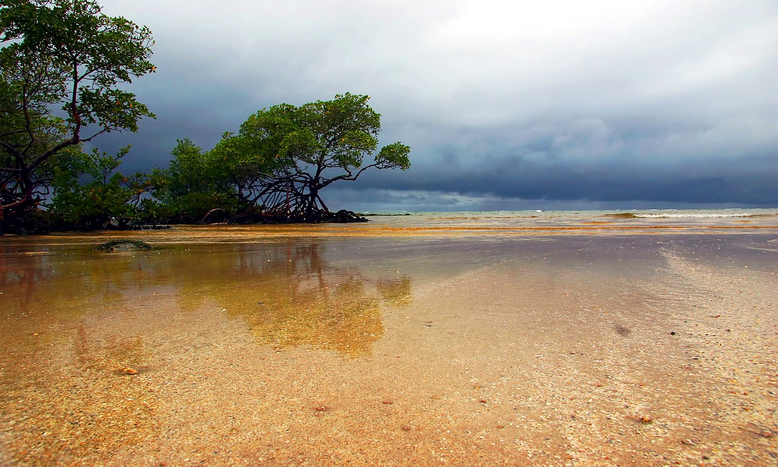 A stormy paradise