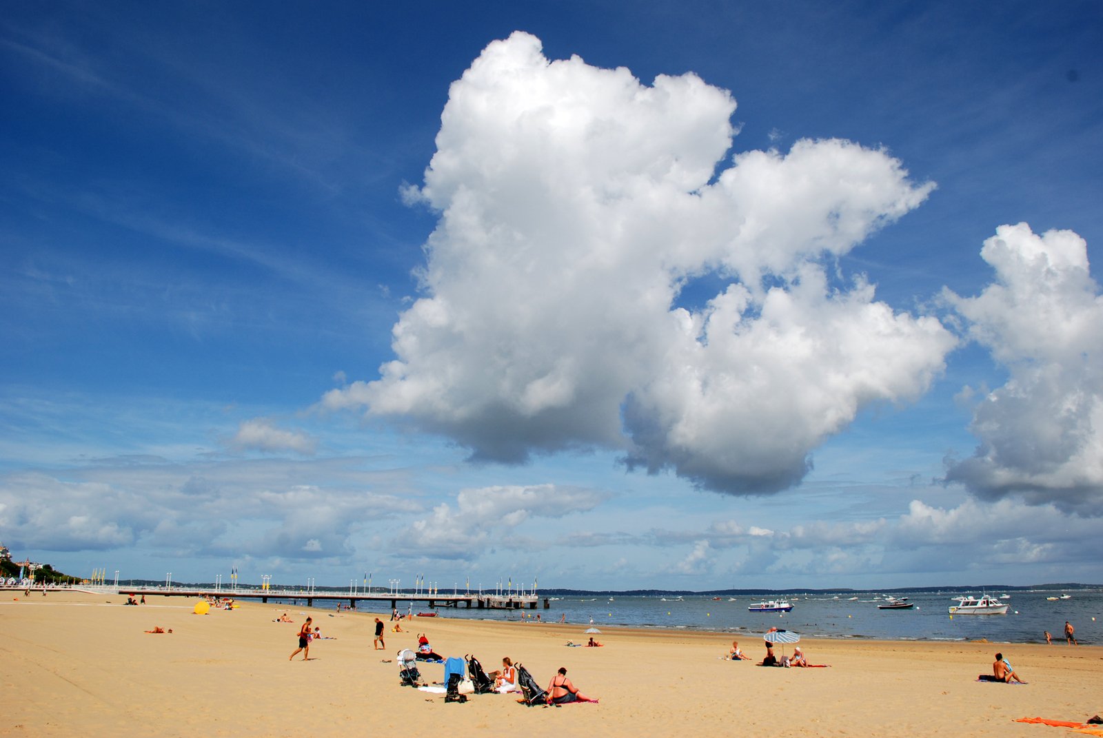 Cloud on beach