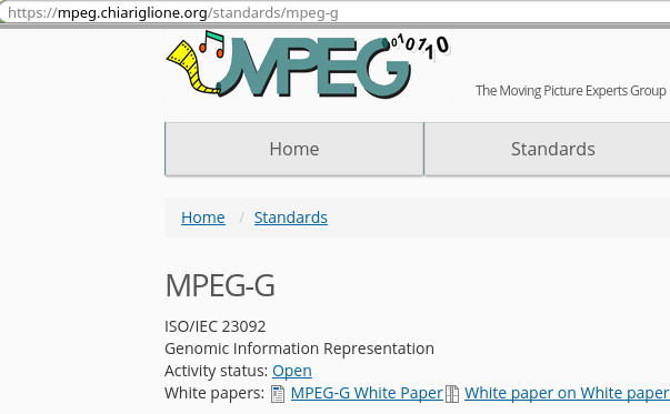 MPEG-G