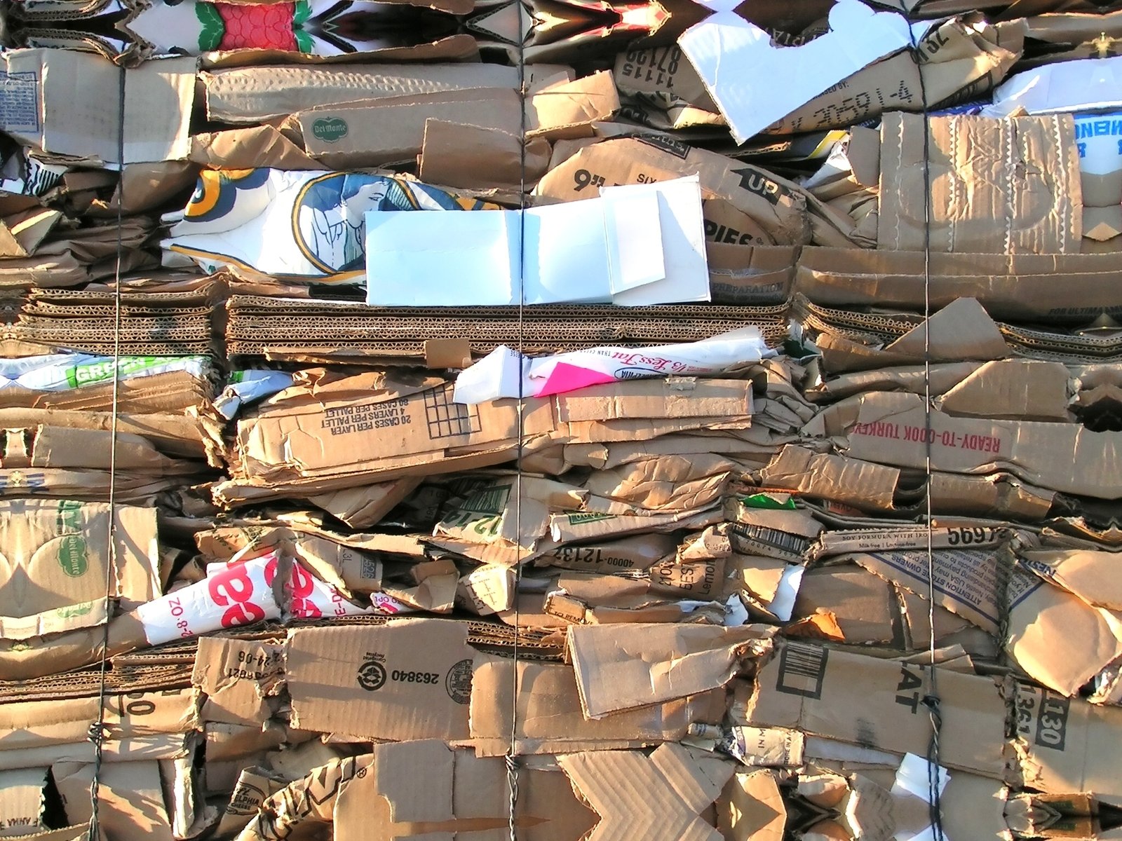 Cardboard recycling