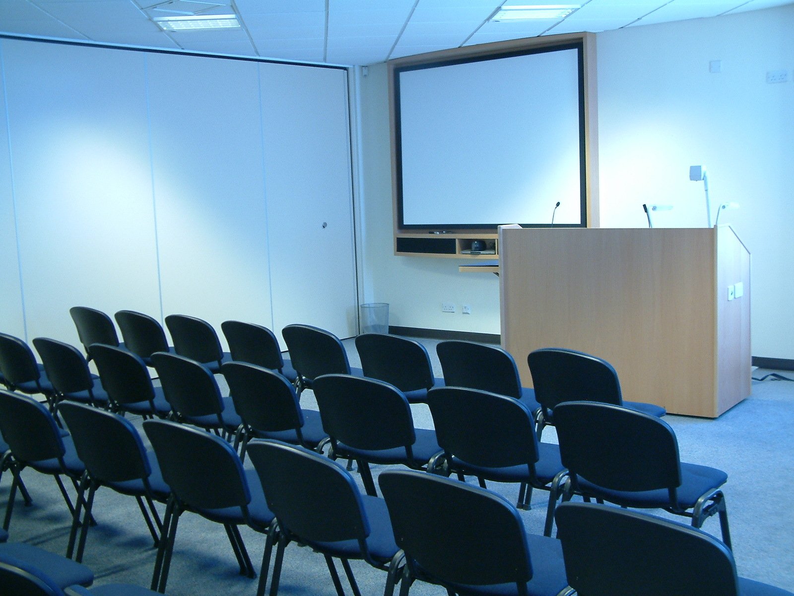 A conference room