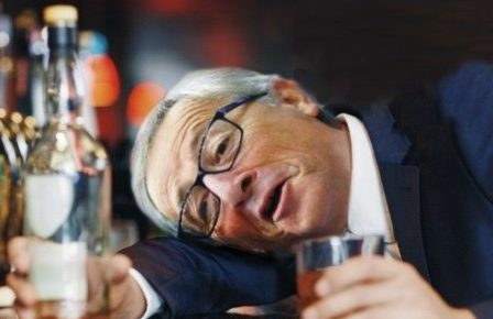 Juncker drunk
