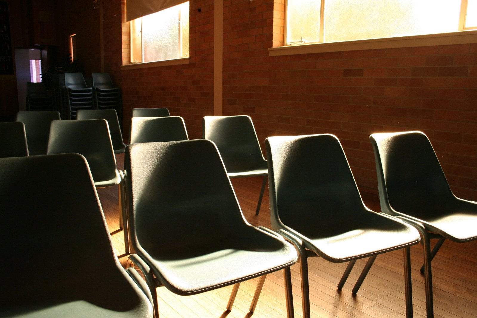 Seats in church