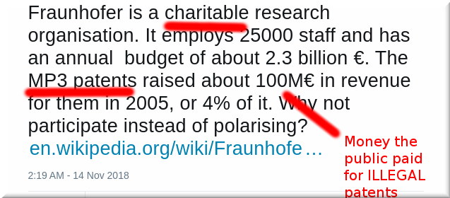 Mirko Boehm on Fraunhofer as charity