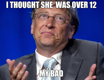 Bill Gates confession