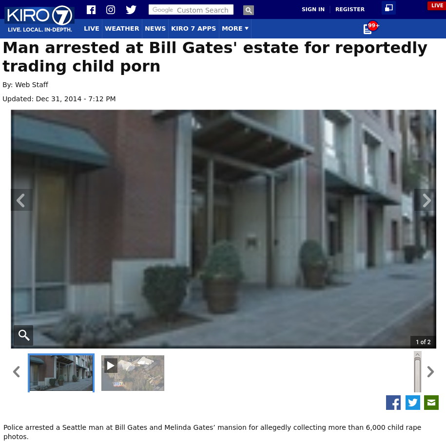 Pedophile working for Bill Gates