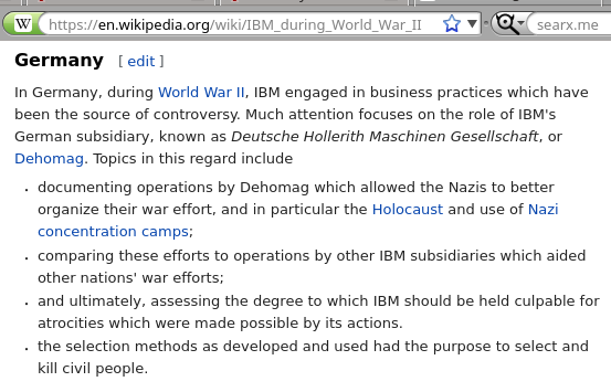 IBM during World War II