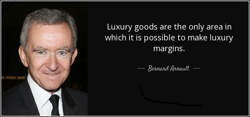 Luxury margins