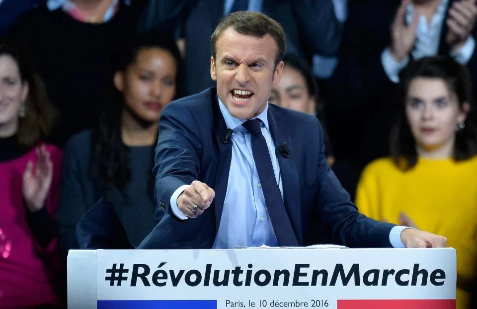 Macron as centrist