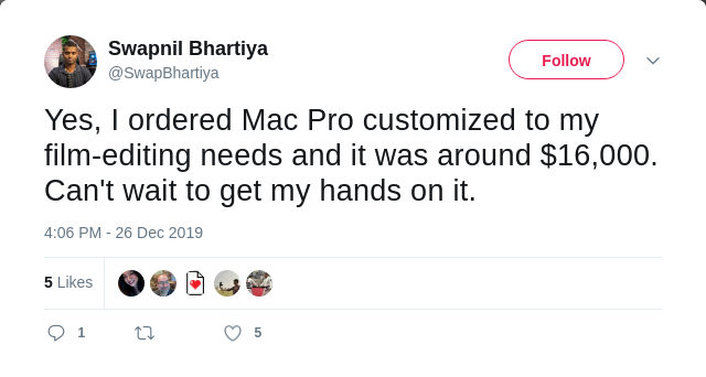 Swapnil on Macs