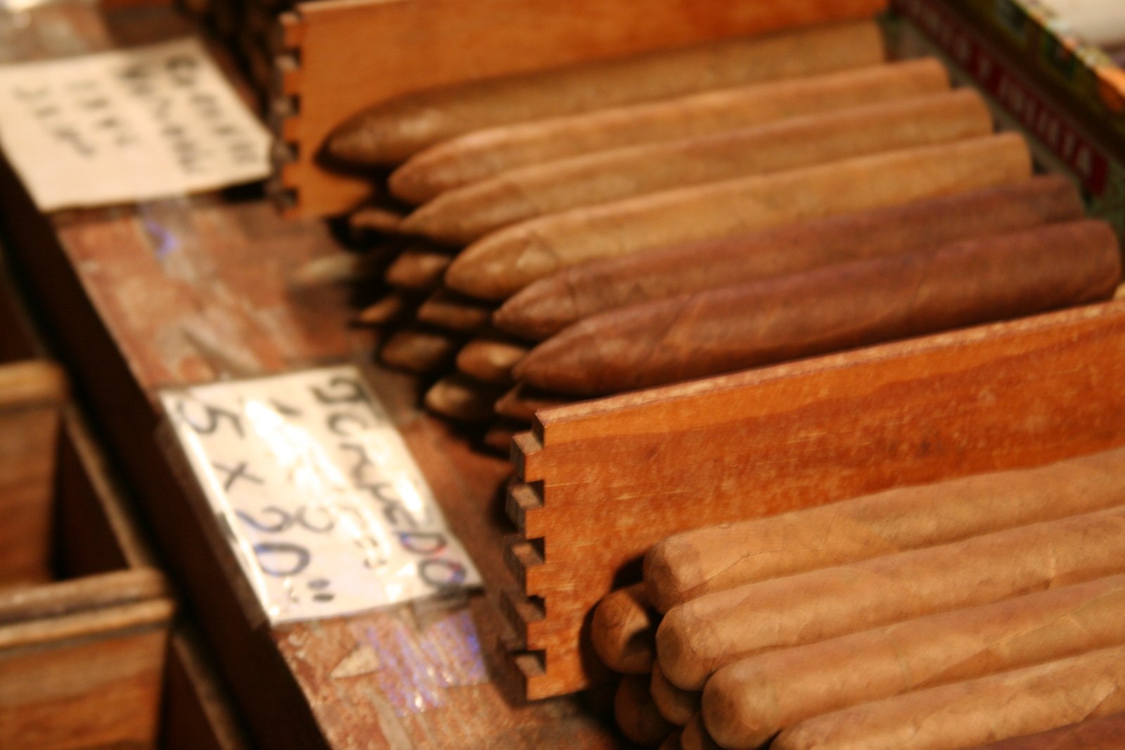 A cigar collection