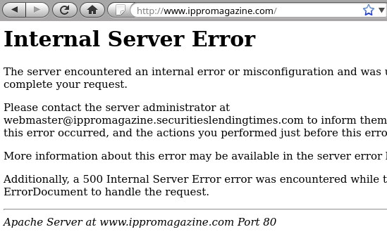 IPPro Magazine down